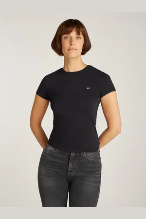 Tommy Hilfiger T-Shirt »TJW SLIM C-NECK TEE«, mit Logo-Stickerei