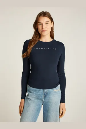 Tommy Hilfiger Langarmshirt »TJW SLIM LINEAR TEE LS EXT«, Große Größen