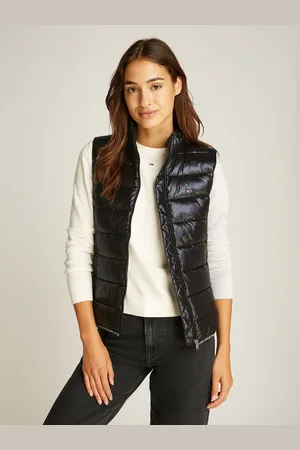 Tommy Hilfiger Steppweste »TJW ESSENTIAL TAPE VEST«, in glänzender Optik, mit leichter Wattierung