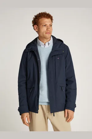 Tommy Hilfiger Outdoorjacke »LW PACKABLE HOODED JKT«, mit Kapuze, mit Logostickerei