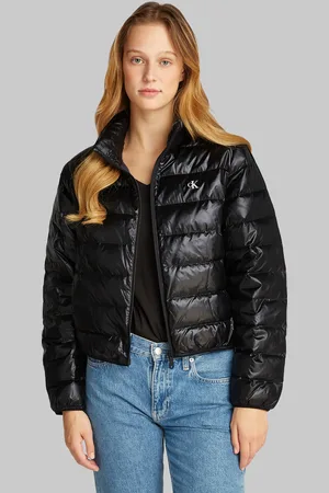Calvin Klein Steppjacke »UL DOWN SHINE PUFFER«, mit Logodruck