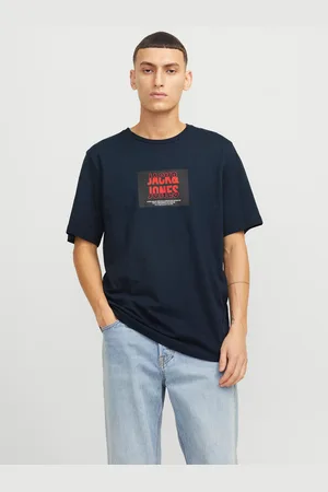 JACK & JONES Print-Shirt »JJHUDSON TEE SS CREW NECK«