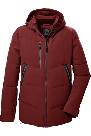 Killtec Steppjacke »KOW 1 MN QLTD JCKT«, Wasser- und windabweisende Funktionsjacke, Kapuze, recyceltes Material