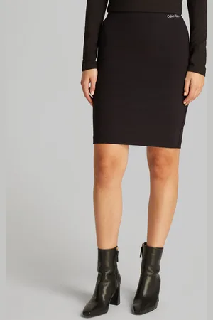 Calvin Klein Bleistiftrock »MILANO LOGO ELASTIC SKIRT«, mit Logodruck