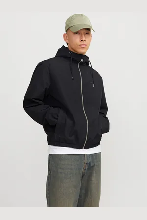 JACK & JONES Blouson »JJELEGACY LIGHT JACKET HOOD NOOS«, mit Kapuze, mit Logo Schriftzug