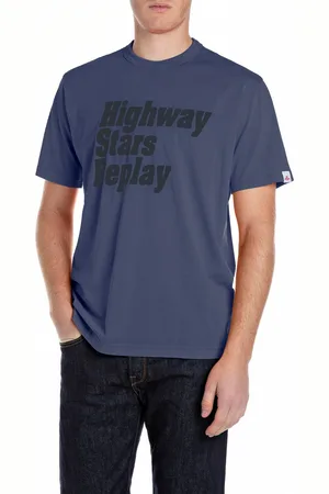 Replay T-Shirt, mit Front-Print