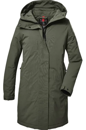 G.I.G.A. DX by killtec Parka »GW 73 WMN PRK«, Wasserdichter, atmungsaktiver Damenparka, nachhaltig imprägniert