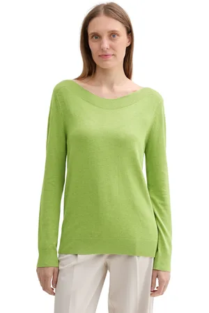 TOM TAILOR Longpullover, mit Rippbündchen