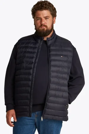 Tommy Hilfiger Steppweste »BT-PACKABLE RECYCLED VEST-B«, in Großen Größen, Logostickerei