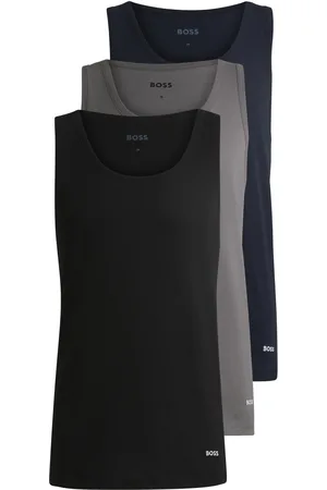 HUGO BOSS Tanktop »3P Classic«, (3), mit Label