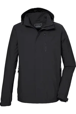 Killtec Outdoorjacke »KOS 52 MN JCKT«, Wasser-/winddicht, abn Kapuze, atmungsaktiv, nachhaltige Fertigung