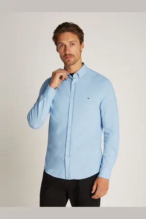 Tommy Hilfiger Businesshemd »PERFORMANCE OXF PIQUE SF SHIRT«, mit Logostickerei