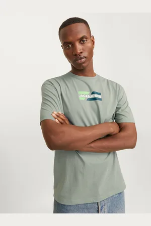 JACK & JONES Rundhalsshirt »JJECORP GRAPHIC TEE SS O-NECK NOOS«, mit Logo Print