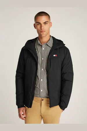 Tommy Hilfiger Kurzjacke »TJM LT POLY JACKET EXT«, mit Kapuze, mit Logostickerei