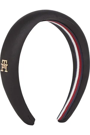 Tommy Hilfiger Stirnband »ELEVATED CHIC HEADBAND«, Logoemblem, weiche Haptik, Premium Haarreifen