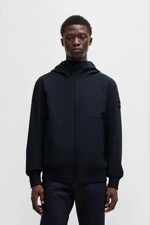 HUGO BOSS Outdoorjacke »Oloco«, mit Kapuze, mit Kapuze