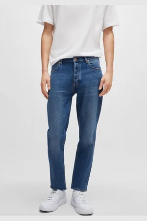 Hugo Blue Tapered-fit-Jeans »Brody«, mit Stone-washed-Finish