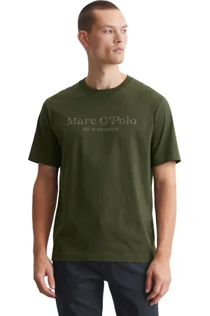 Marc O’ Polo T-Shirt, mit tonigem Label-Print vorne