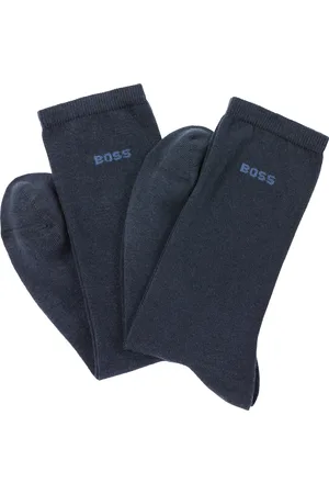 HUGO BOSS Businesssocken »2P RS Uni Logo CC W«, (Packung, 2 Paar, 2er Pack), mit Schriftzug