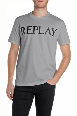 Replay T-Shirt, mit Logo-Frontprint