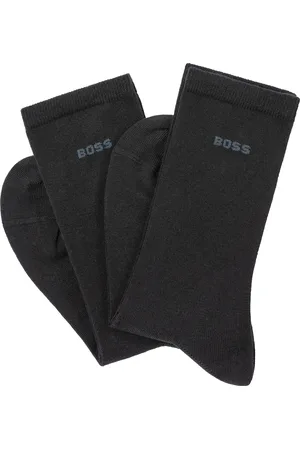 HUGO BOSS Businesssocken »2P RS Uni Logo CC W«, (Packung, 2 Paar, 2er Pack), mit Schriftzug