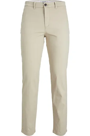 JACK & JONES Chinos »JPSTOLLIE JJDAVE CHINO«, Säume zum Umschlagen