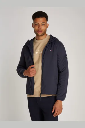 Tommy Hilfiger Kurzjacke »TECH PACKABLE HOODED JACKET«, mit Kapuze, mit Logostickerei