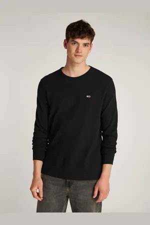 Tommy Hilfiger Langarmshirt »TJM SLIM WAFFLE L/S TEE EXT«, mit Waffelstruktur