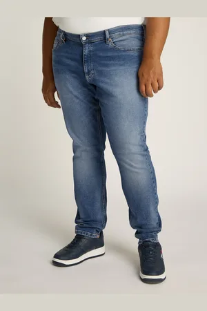 Tommy Hilfiger Slim-fit-Jeans, in Großen Größen, stoned wash Optik