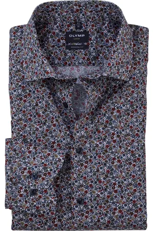 Olymp Businesshemd »Luxor modern fit«, mit floralem Print