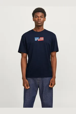 JACK & JONES Rundhalsshirt »JJECORP GRAPHIC TEE SS O-NECK NOOS«, mit Logo Print