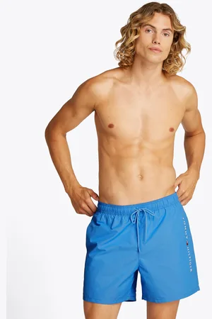Tommy Hilfiger Badeshorts »MEDIUM DRAWSTRING«, mit Logostickerei an der Hüfte
