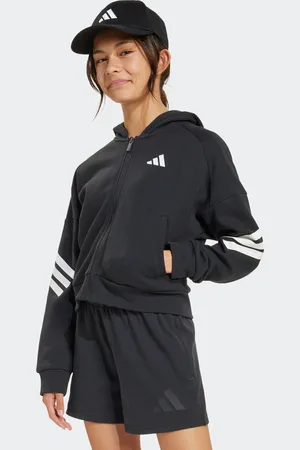 adidas Kapuzensweatshirt »JG FI 3S FZ«