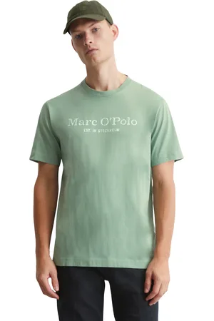 Marc O’ Polo T-Shirt, mit tonigem Label-Print vorne