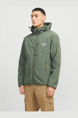 JACK & JONES Softshelljacke »JJTHEO SOFTSHELL JACKET«, mit Kapuze