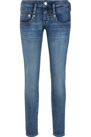 Herrlicher Slim-fit-Jeans »Pitch Slim Denim Stretch«, mit niedriger Taille