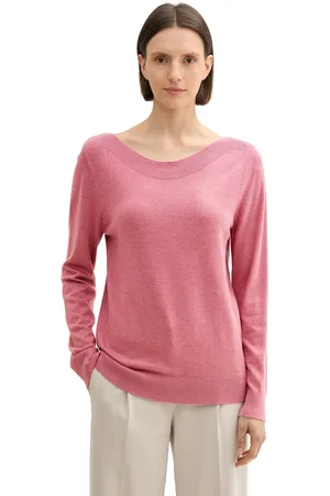 TOM TAILOR Longpullover, mit Rippbündchen