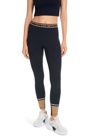 Marc Cain Leggings »"Heartbreaker" Premium Damenmode«, Leggings mit Galon "Rethink Together"
