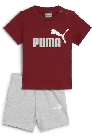PUMA Trainingsanzug »MINICATS TEE & SHORTS SET«, (2 tlg.)