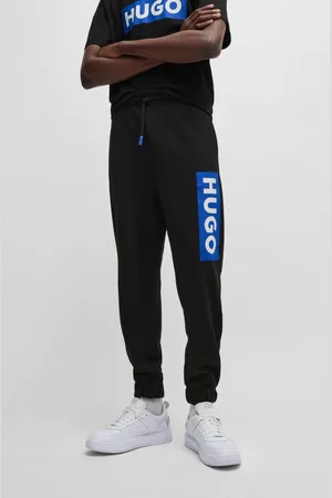 Hugo Blue Jogginghose »Nuram«, mit großem Logo-Print