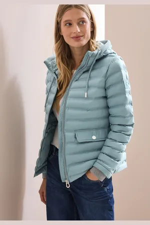 CECIL Steppjacke, mit Kapuze, mit Kapuze