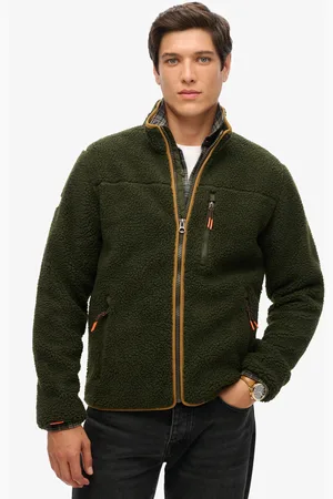 Superdry Fleecejacke »OUTDOOR FULL ZIP FLEECE«, ohne Kapuze