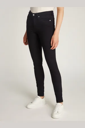 Tommy Hilfiger Skinny-fit-Jeans »COMO Skinny Regular Waist«, mit Logo-Badge, in Knöchellänge