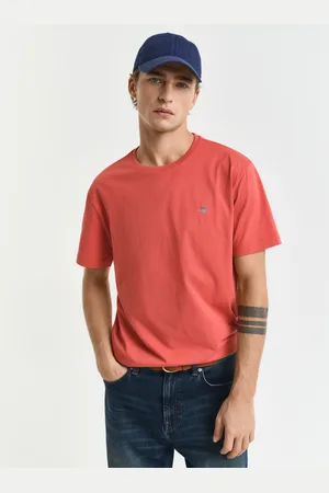 GANT T-Shirt »REG SHIELD SS T-SHIRT«, mit Logostickerei auf der Brust
