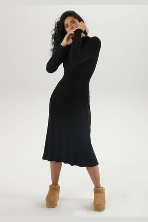 Aniston Strickkleid, mit Zopfstrickmuster