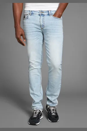 Bruno Banani Straight-Jeans »Hutch«, gerade Beinform, teilweise mit modischen Destroyed-Effekten