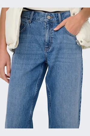 ONLY Gerade Jeans »ONLLUMI MW MOM STRAIGHT DNM PIM920 NOOS«