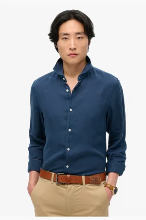 Superdry Langarmhemd »VACATION L/S LINEN SHIRT«
