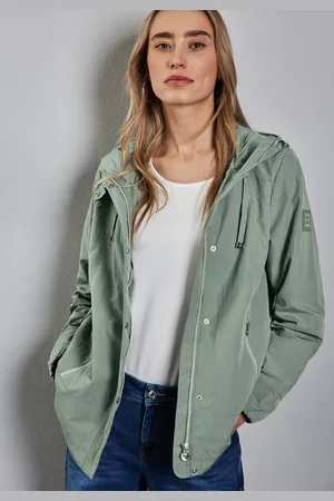 Street one Windbreaker, mit Kapuze, mit Logo Stickerei