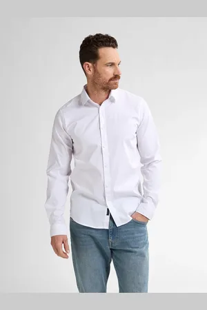 Petrol Industries Langarmshirt, mit Button-Down Kragen